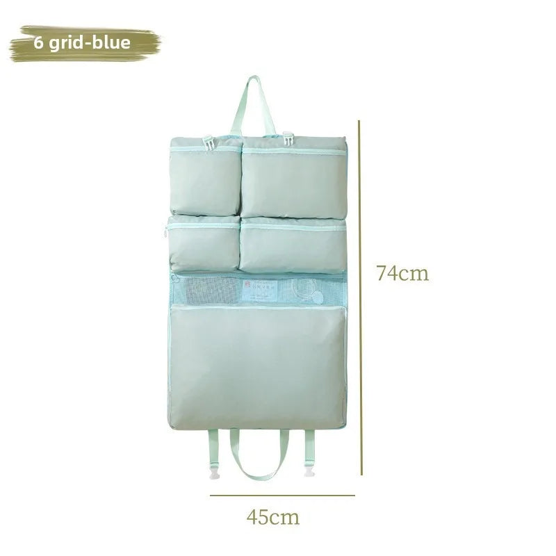 Sac de voyage pliable et portable avec poches