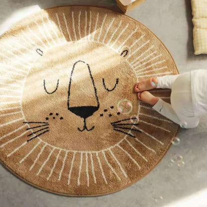 Tapis d'éveil pour enfants Fun Lion, doux et moelleux.