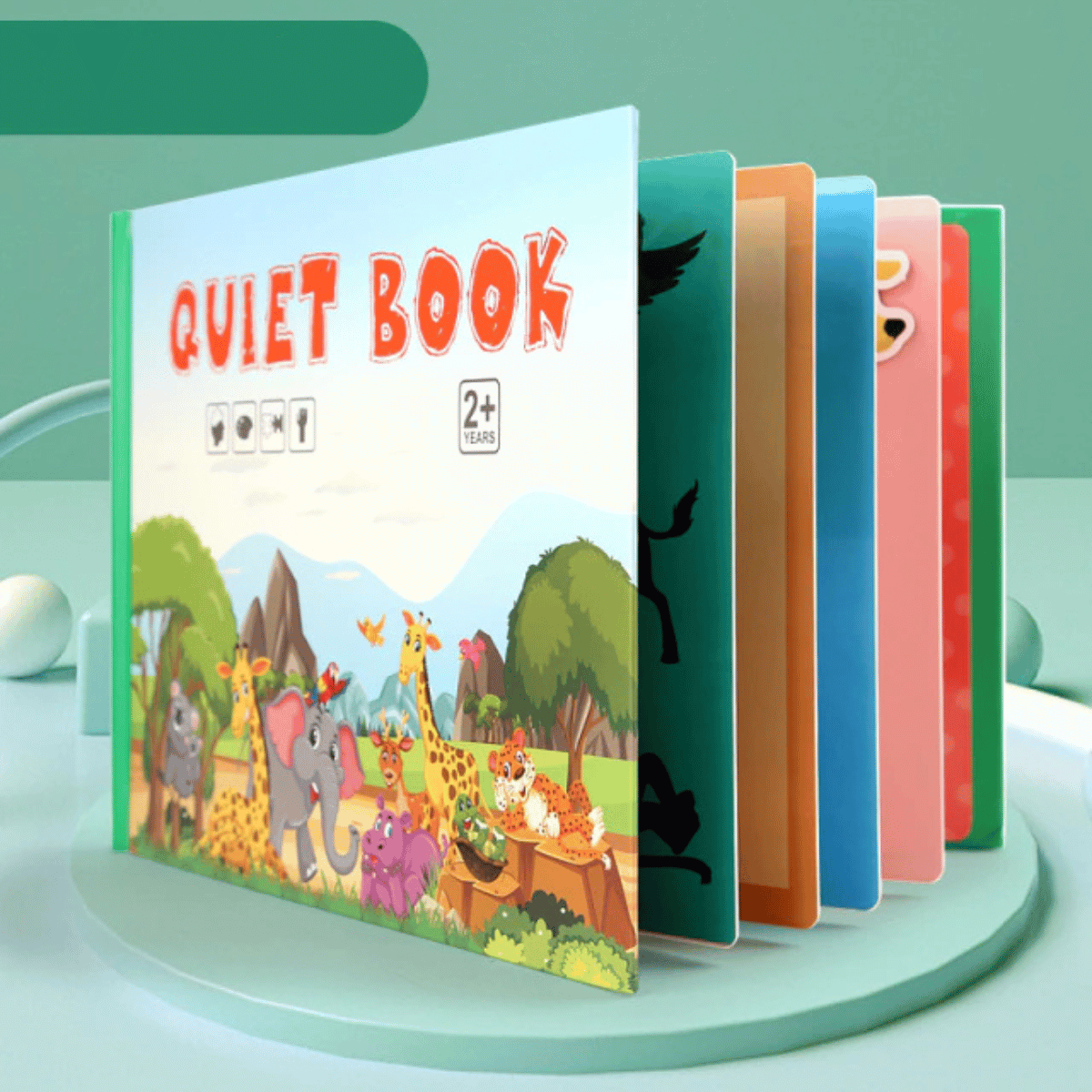 Livre d'activités ludiques et éducatives pour les tout-petits 