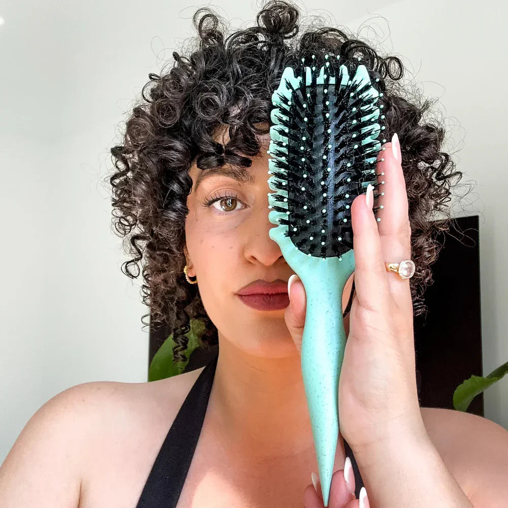 Soft Bristle Detangling Brush for Smooth Hair - Halri