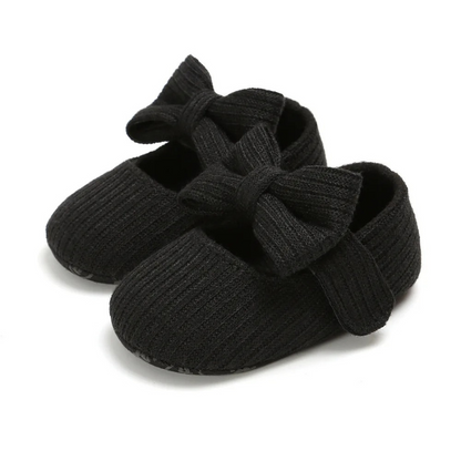 Chaussures premiers pas mignonnes à fleurs pour fille 