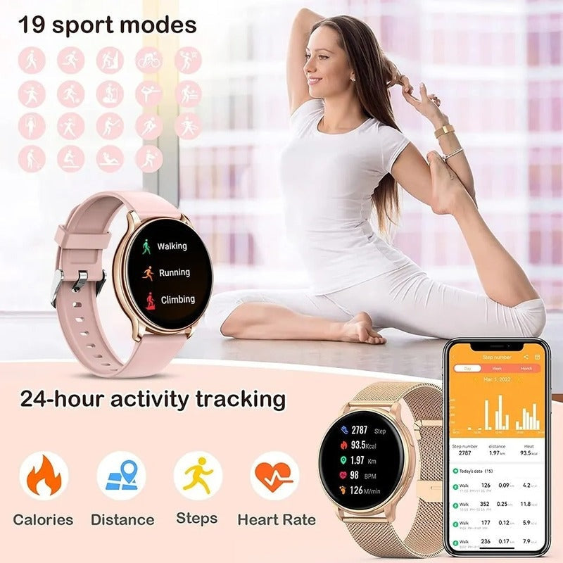 Bluetooth Call Smart Watch with Fitness Tracker