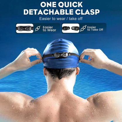 Clear Vision Anti-Fog Swim Goggles