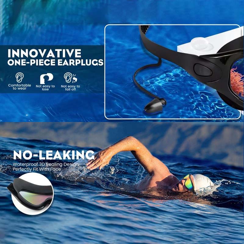 Clear Vision Anti-Fog Swim Goggles