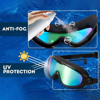 Clear Vision Anti-Fog Swim Goggles