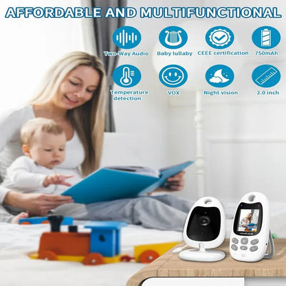 Digital Baby Monitor with Night Vision and Voice Chat