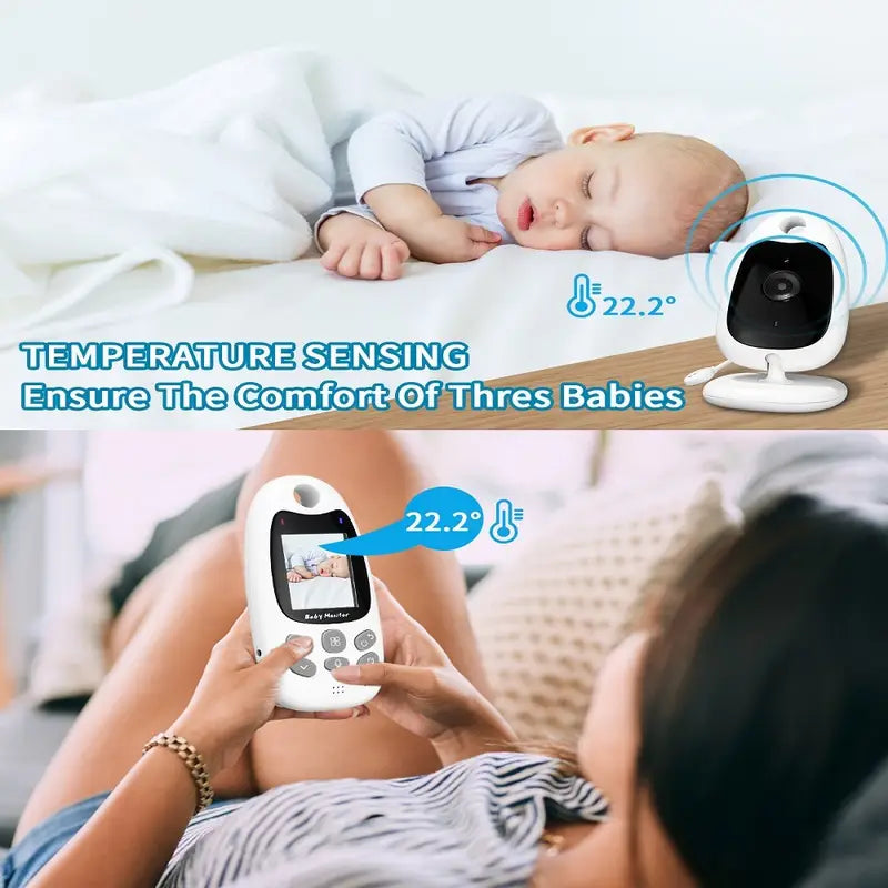 Digital Baby Monitor with Night Vision and Voice Chat