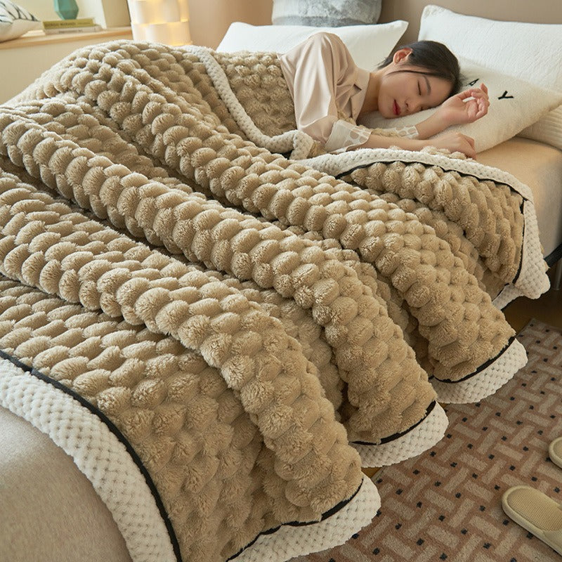 Couverture en velours doux et moelleux