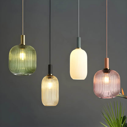 Stylish Glass Drop Pendant Lighting - Halri