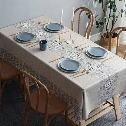 Nappe de table imperméable et facile à nettoyer