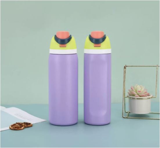 Halri | Bouteille isotherme anti-fuite en acier inoxydable