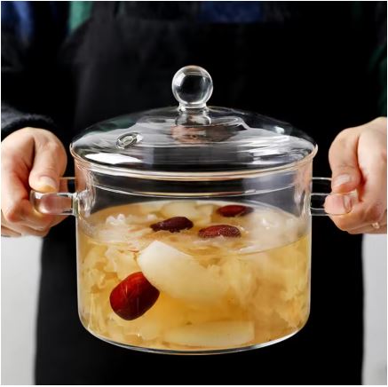 Durable Glass Stovetop Cooking Pot - Halri