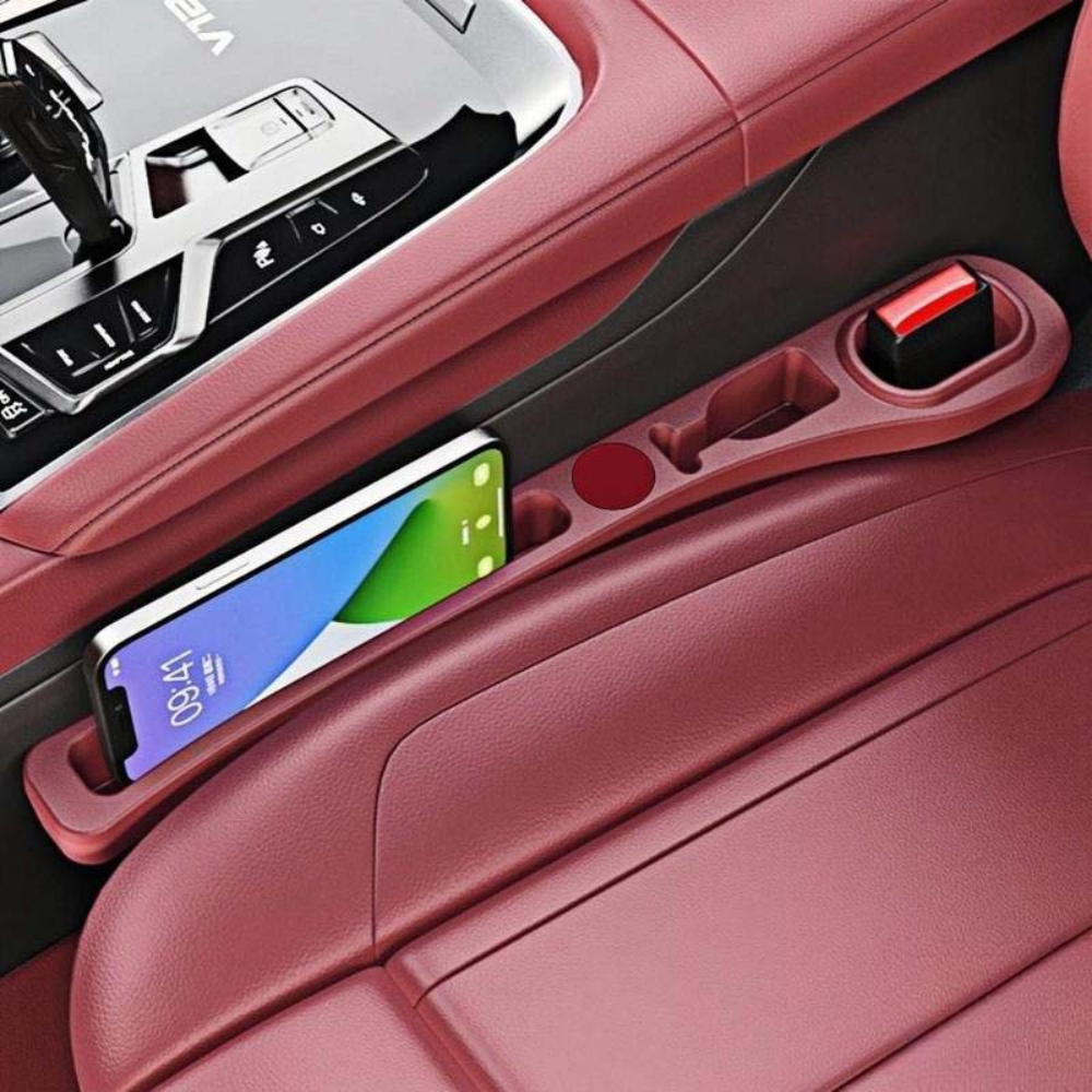 Paire de rangements haut de gamme pour combler l'espace entre les sièges auto