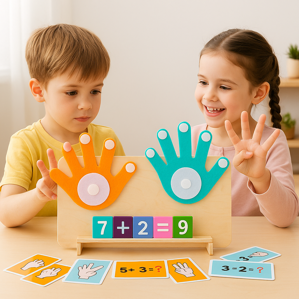 Fun Kids Math Learning Game Set - Halri