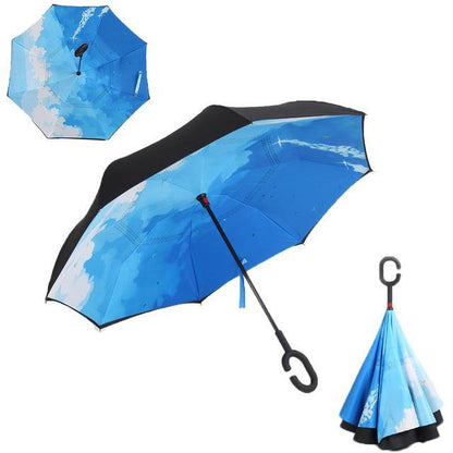 Parapluie étanche à ouverture et fermeture automatiques