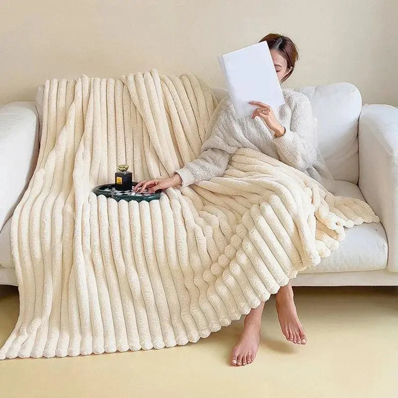 Halri | Soft Fleece Throw Blanket Warm Cozy - Halri