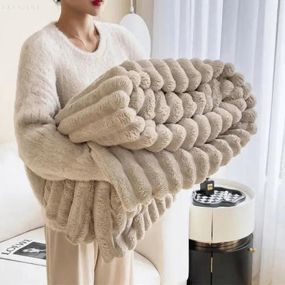Halri | Plaid en polaire douce, chaude et confortable
