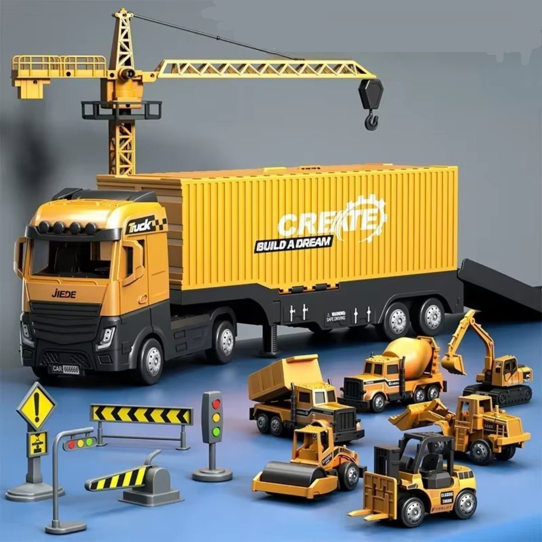 Fun Kids Building Truck Toy Set - Halri