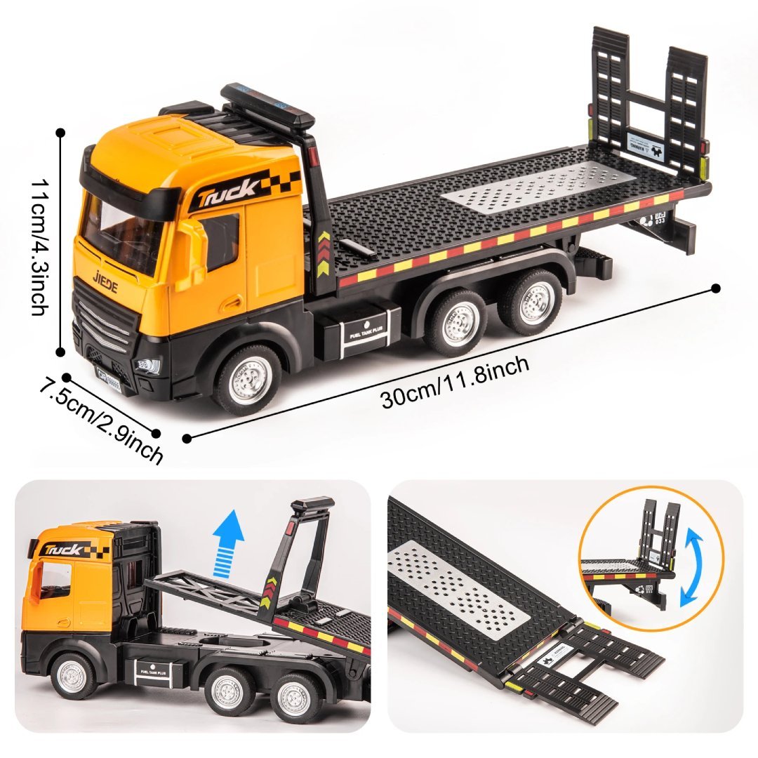 Construction Vehicles Toy, STEM Learning & Imaginative Play, Skill-Building, Safe for Ages 3+