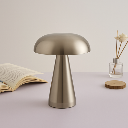 Lampe de bureau élégante en verre