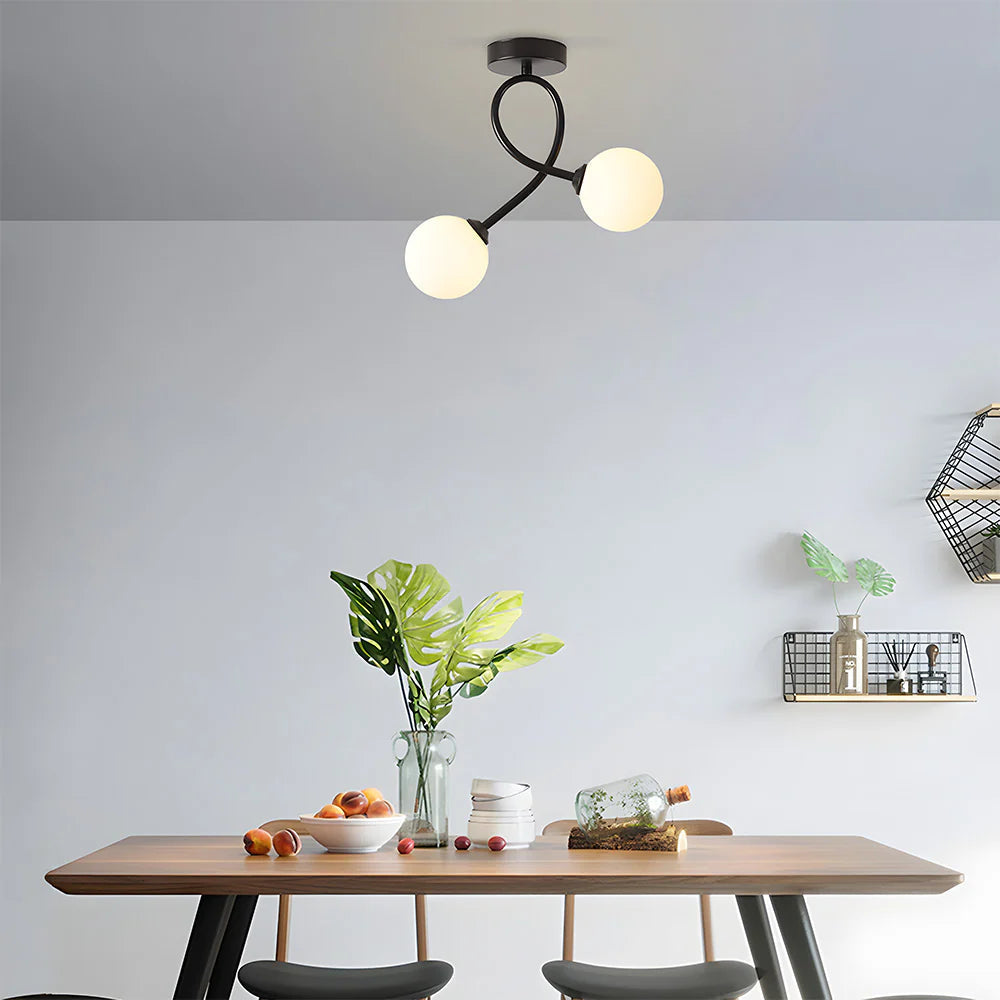 Nordic Modern Creative Glass Ceiling Light