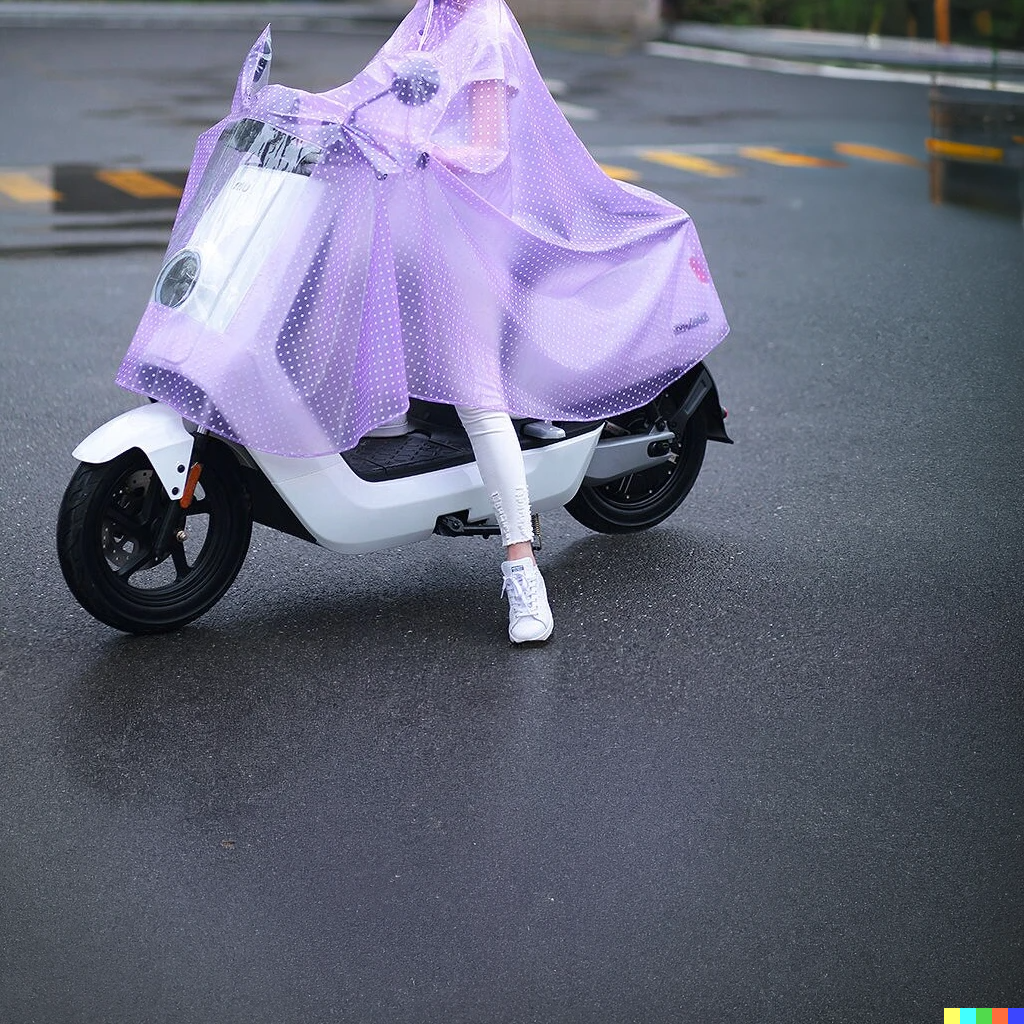 Veste de pluie longue imperméable pour moto