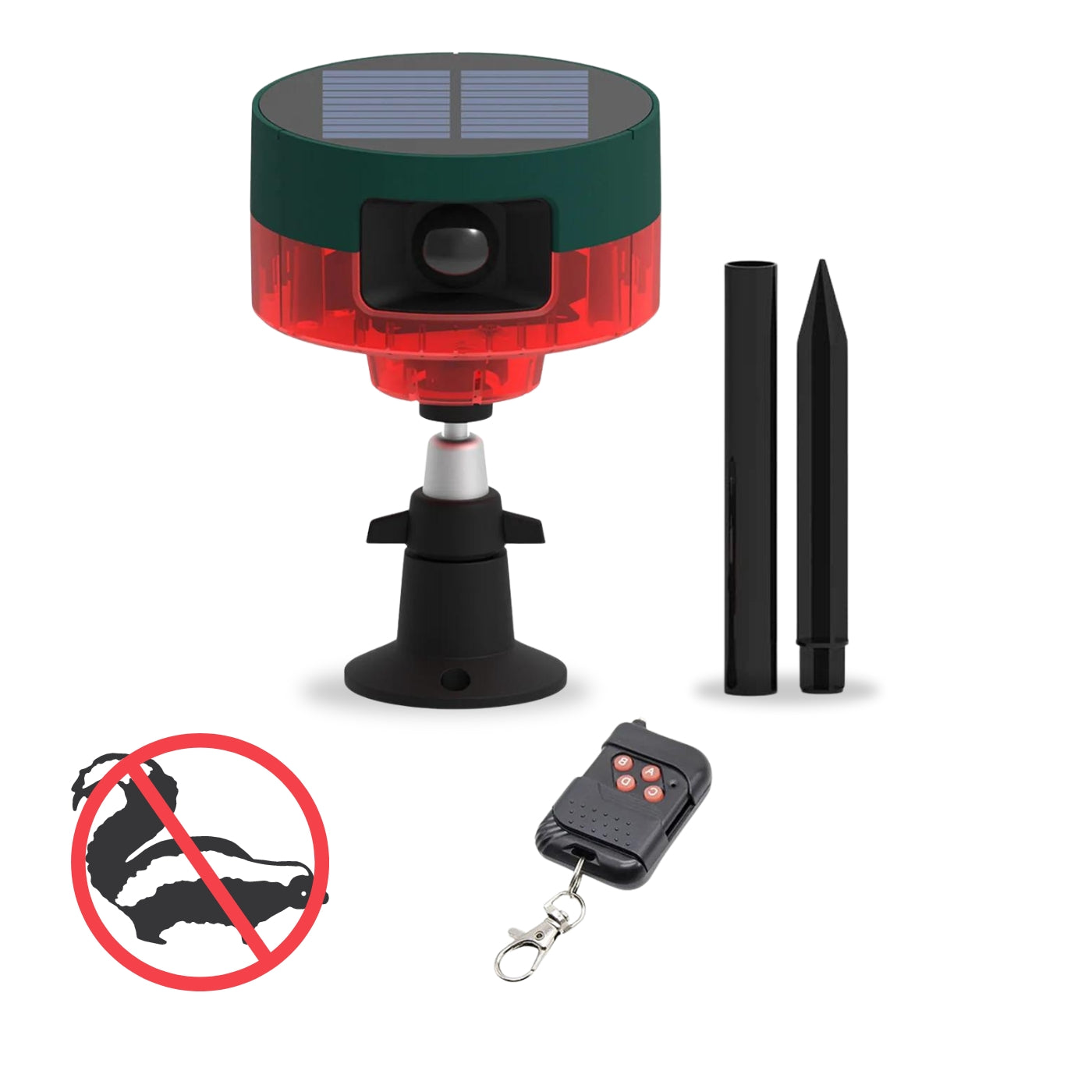 Outdoor Motion Sensor Security Light & Animal Repellent - Halri