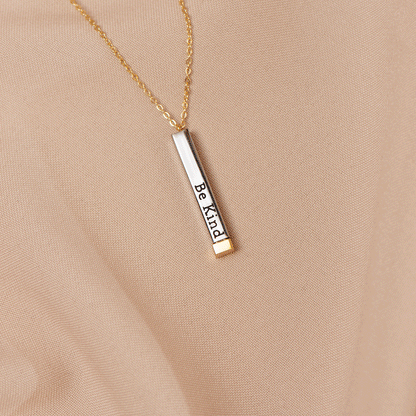 Sassy Secret Message Pendant Necklace - Halri
