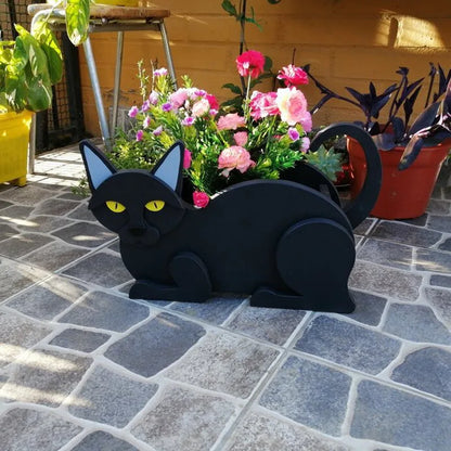 Kit de pot de fleurs chat adorable