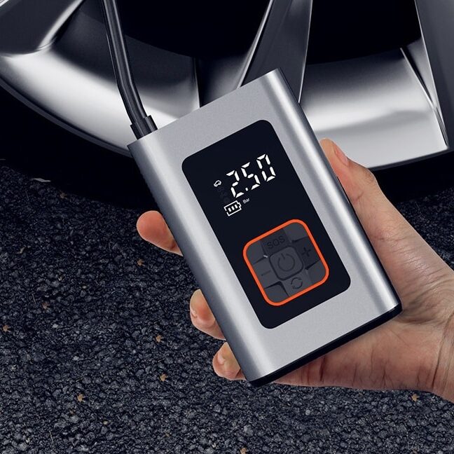 Compact Automatic Car Tire Air Pump
