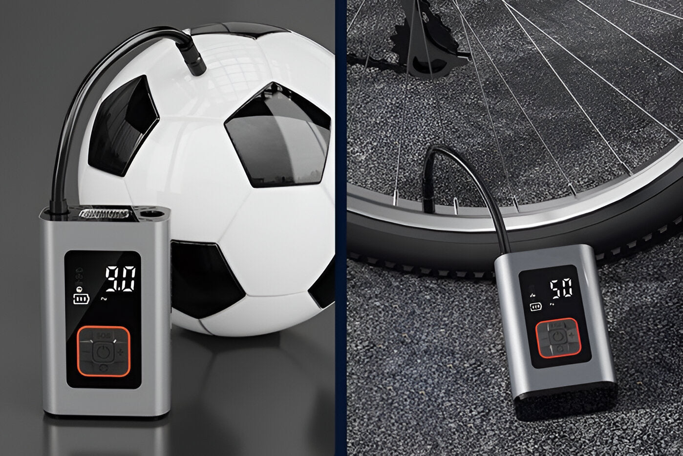 Compact Automatic Car Tire Air Pump