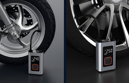 Compact Automatic Car Tire Air Pump - Halri