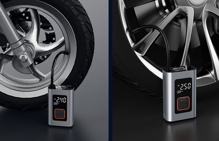 Compact Automatic Car Tire Air Pump