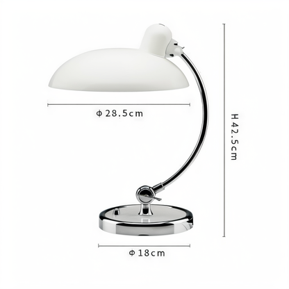 Lampe de table réglable en métal rustique