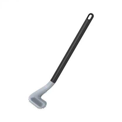 Brosse de toilette en silicone à nettoyage rapide