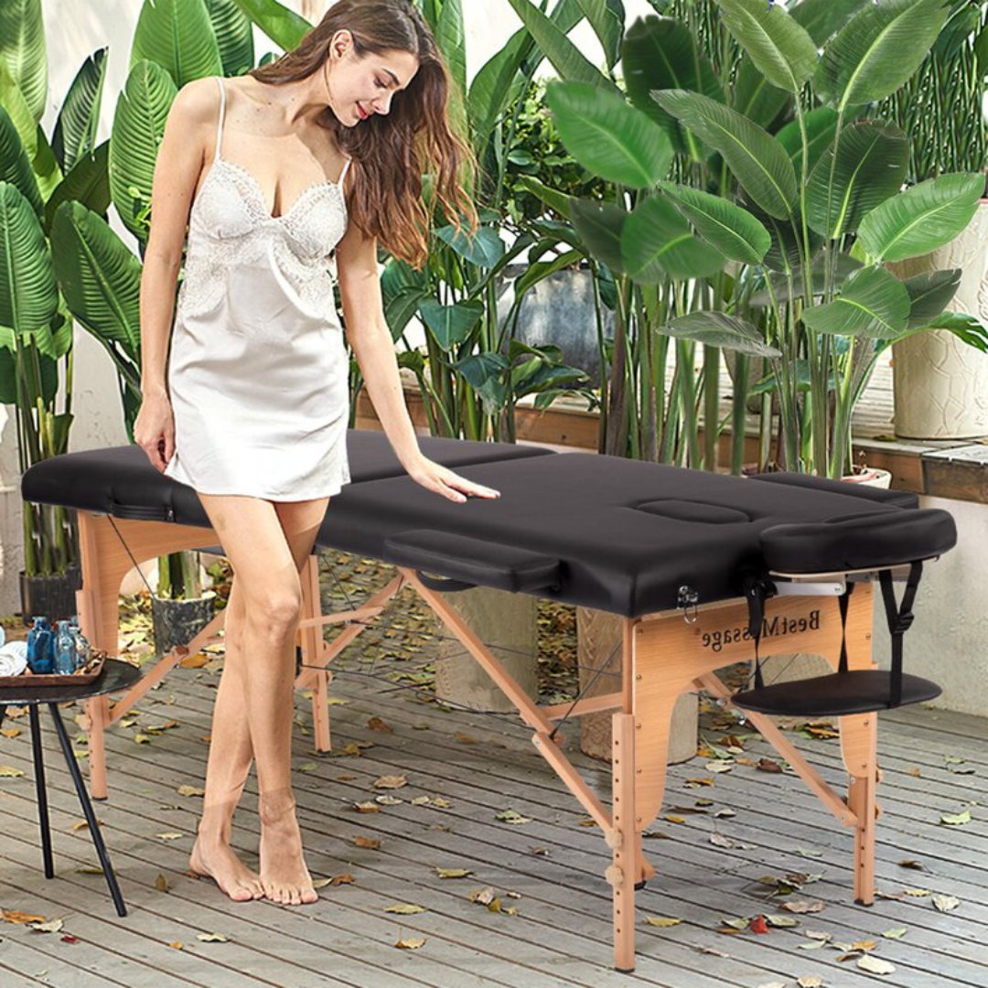 Compact Folding Massage Bed with Storage Bag