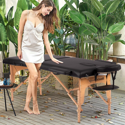 Compact Folding Massage Bed with Storage Bag