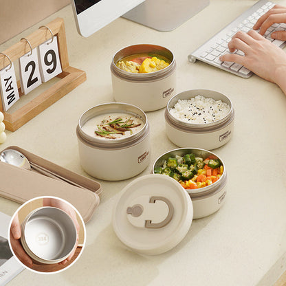 Heat Insulated Food Container with Free Lunch Bag