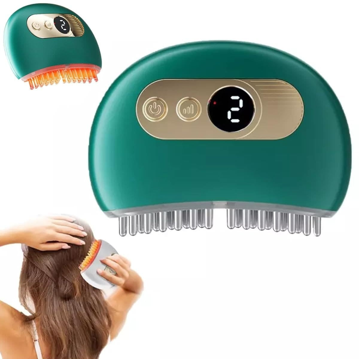 Anti Aging Face Lift Machine, Relaxing Scalp Massager, Hair Regrowth Stimulator - Halri