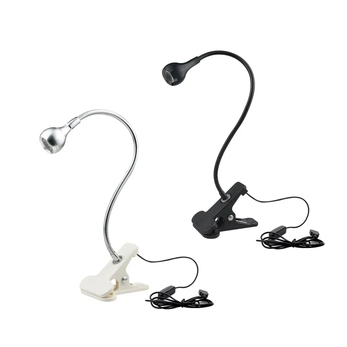 Portable LED Desk Reading Light with Adjustable Arm - Halri