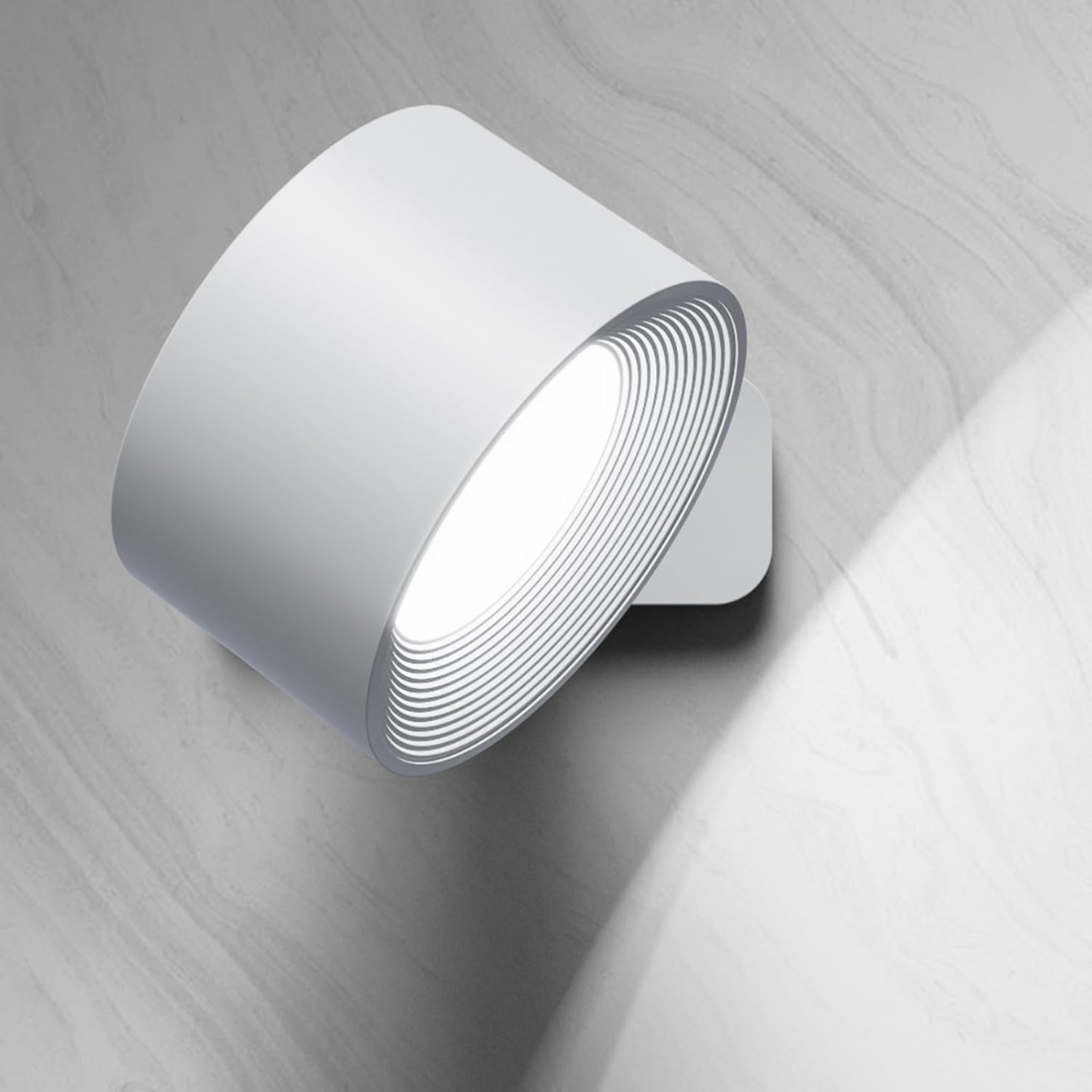Applique murale LED flexible avec rotation à 360 degrés