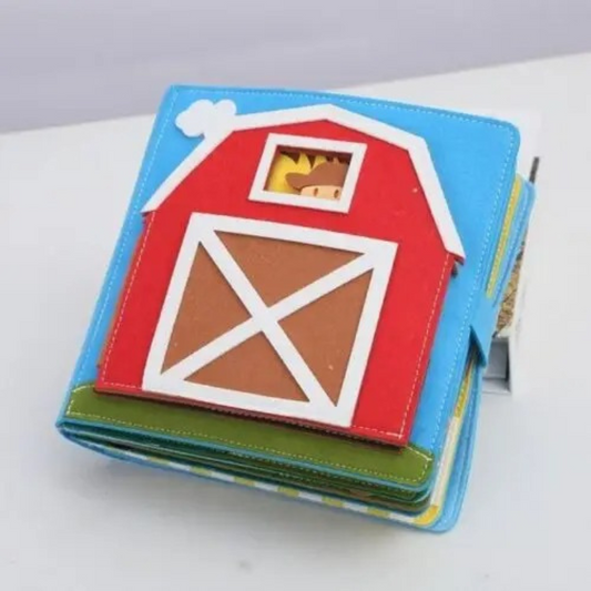 Rustic Farm Theme Felt Book - Halri
