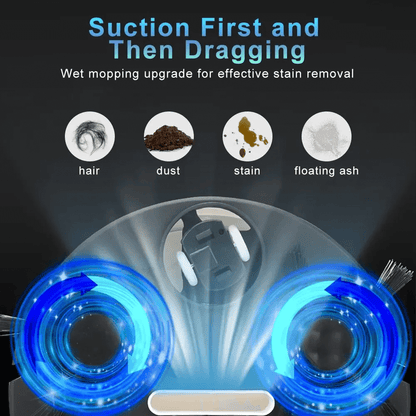 Wi-Fi Smart Robot Mop Vacuum Cleaner