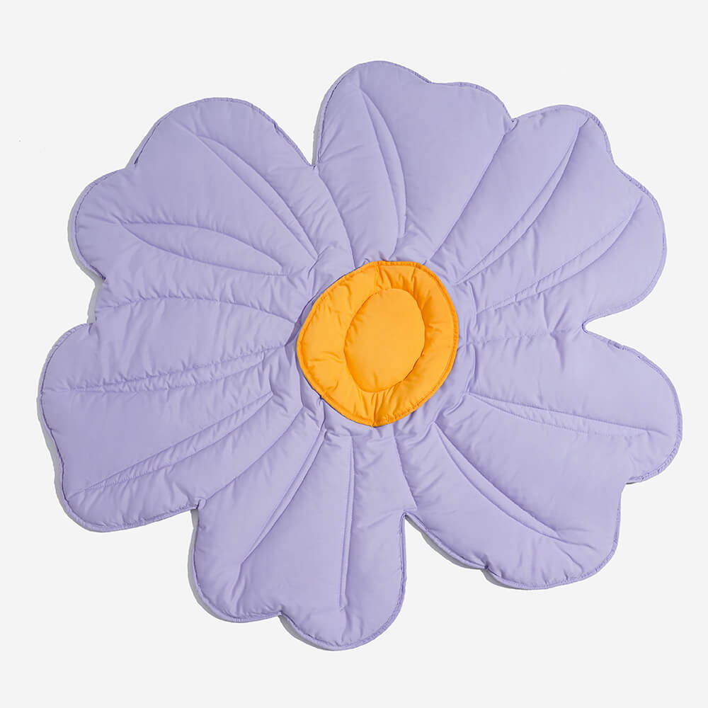 Large Floral Pet Throw Blanket