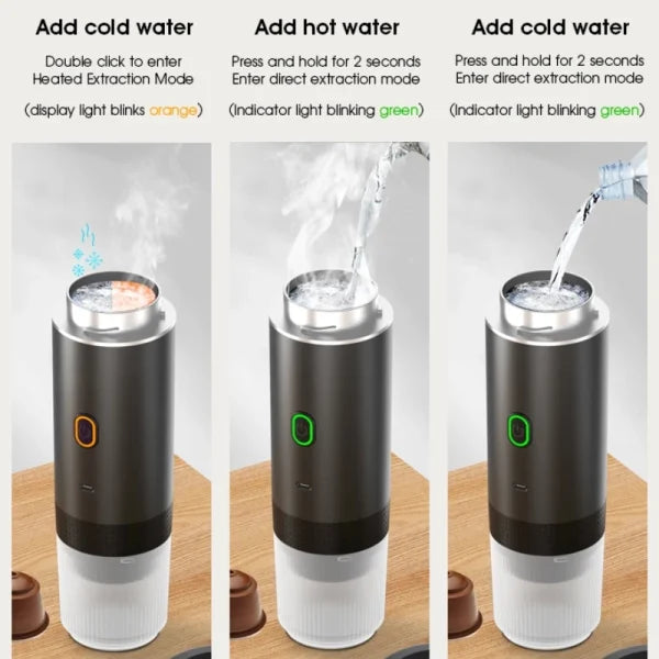 Compact 3-in-1 Coffee Maker with Pod and Ground Coffee