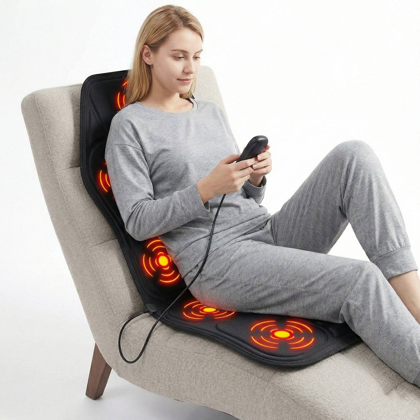 Relaxing Heated Vibrating Full Body Massager - Halri