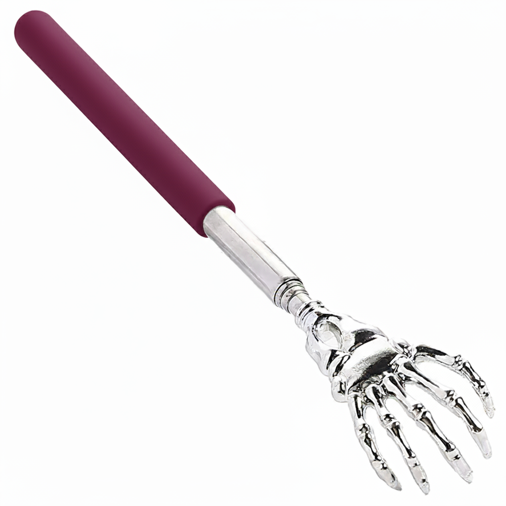 Halri | Stainless Steel Telescoping Back Scratcher and Massager for People and Pets - Halri