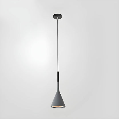 Nordic Black Pendant Light in Minimalist Cone Design