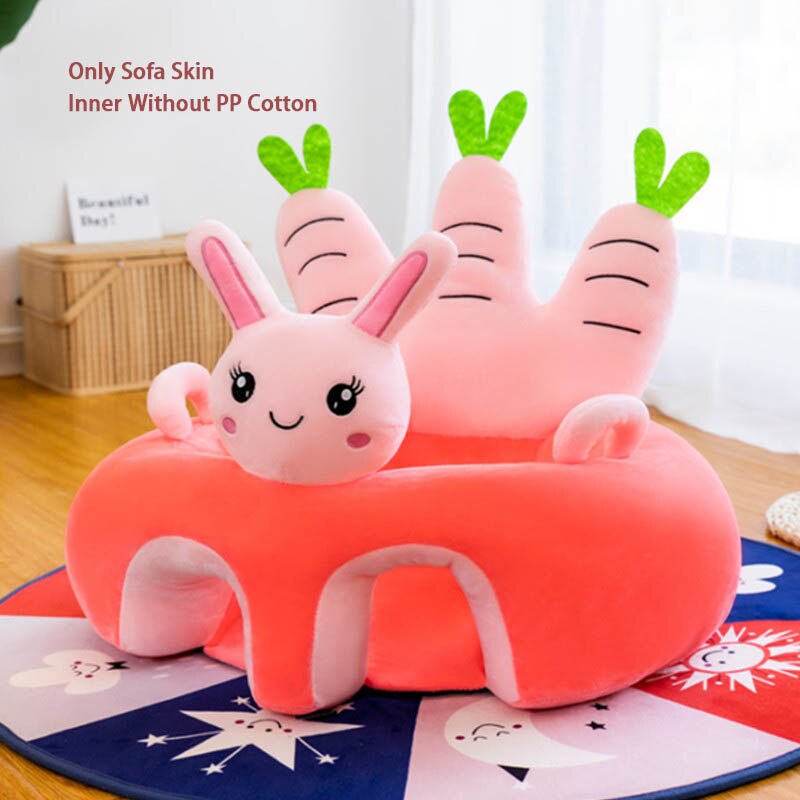 Chaise bébé confortable en peluche