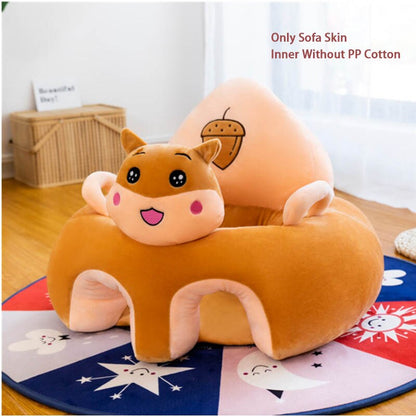 Chaise bébé confortable en peluche